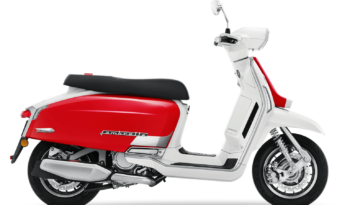 Lambretta G350 Series 2 2024 สีแดงขาว