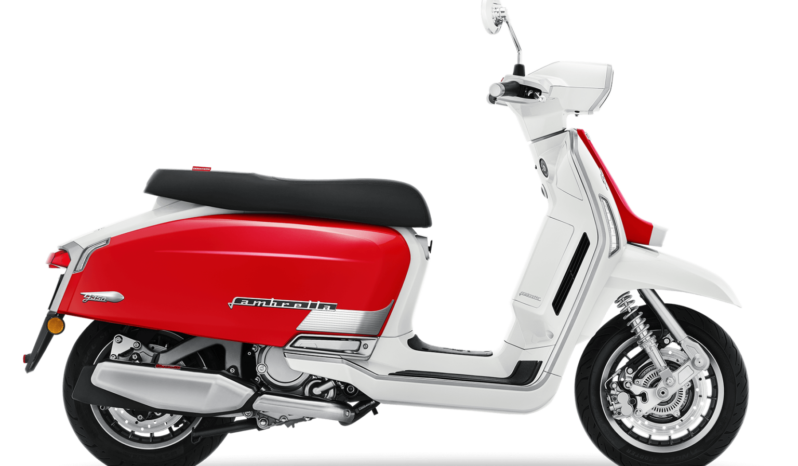 Lambretta G350 Series 2 2024 สีแดงขาว